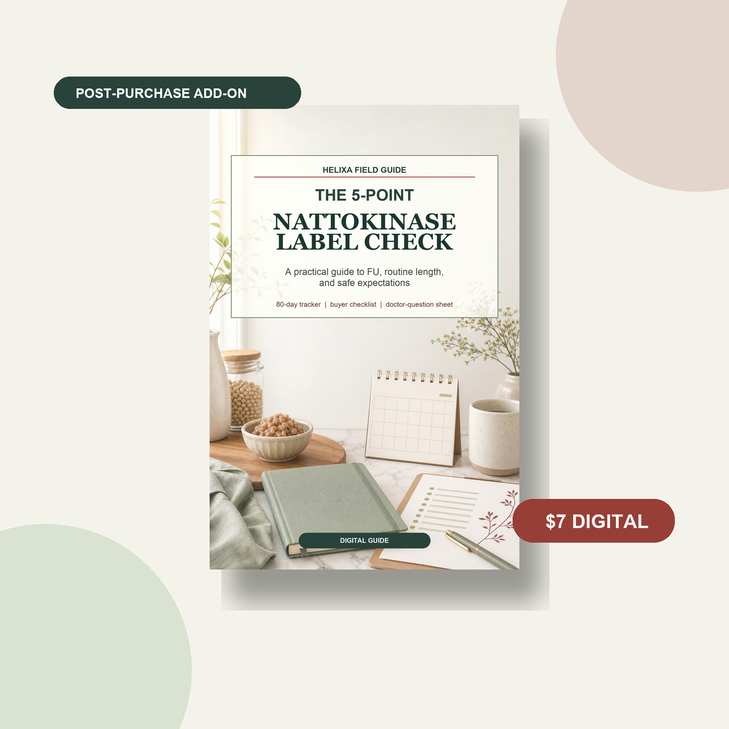 The 5-Point Nattokinase Label Check digital guide