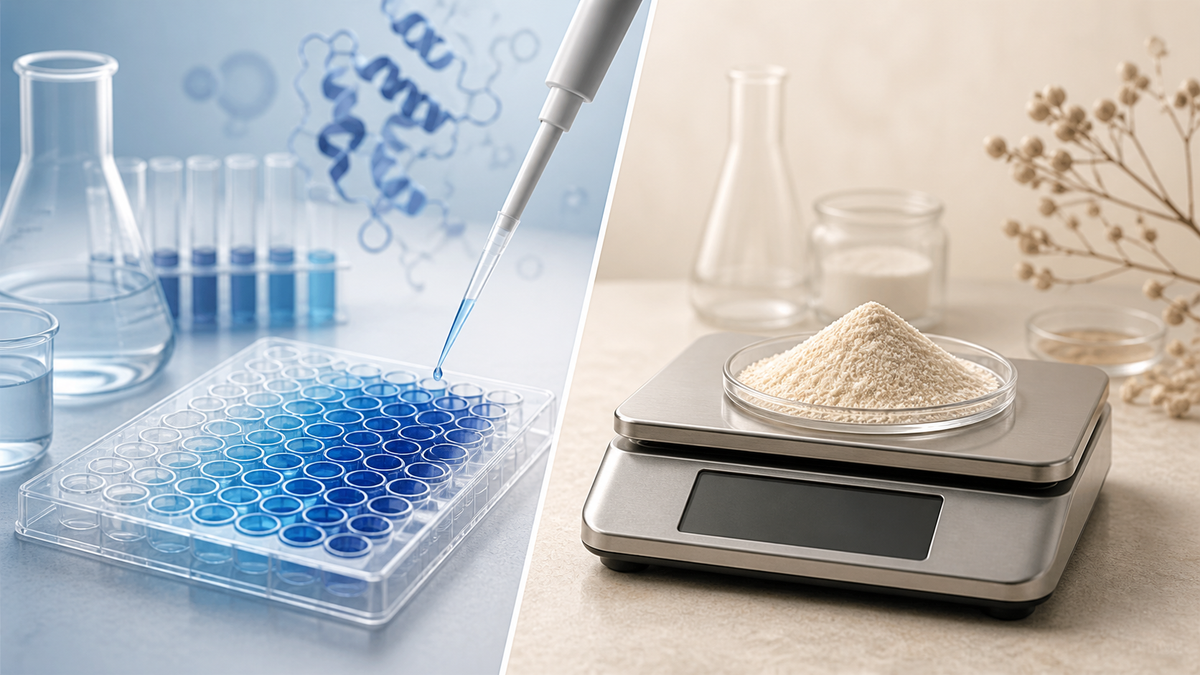 Editorial illustration for FU vs Milligrams: How Nattokinase Activity and Weight Differ