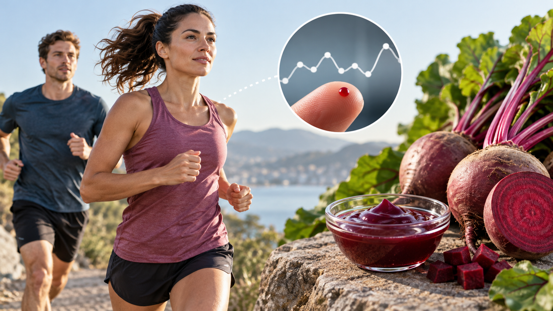 Editorial illustration for Did a Beetroot Gel Change Runners' Blood Glucose?