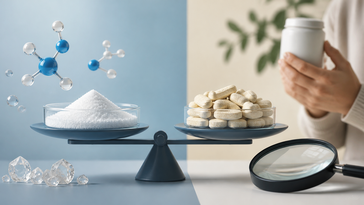 Editorial illustration for Elemental Magnesium vs Magnesium Compound Weight: How to Read the Label