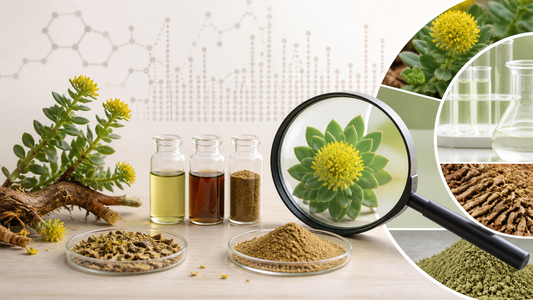 Editorial illustration for Rhodiola Extracts and Standardization: Why Study Products Differ
