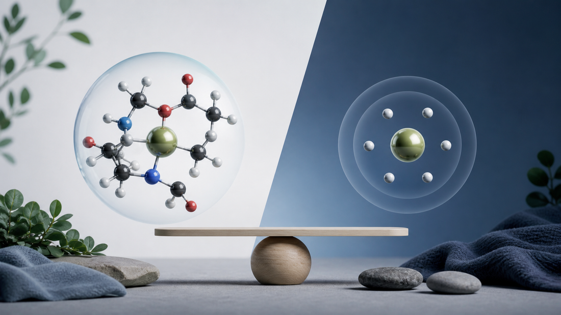 Editorial illustration for Magnesium Glycinate Labels: Compound Weight vs Elemental Magnesium