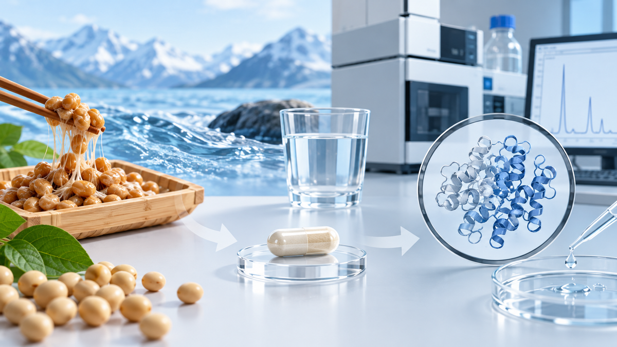 Editorial illustration for What Did the Single-Dose Cold-Water Nattokinase Study Measure?