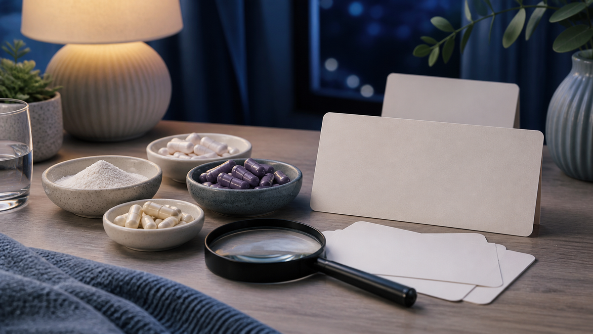 Editorial illustration for Multi-Ingredient Recovery Supplements: A Label-Reading Checklist