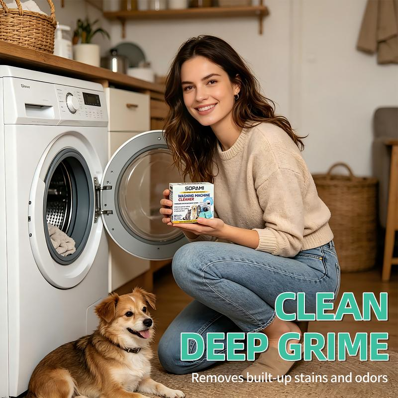 Deep-Clean Washing Machine Tablets