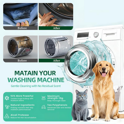 Deep-Clean Washing Machine Tablets