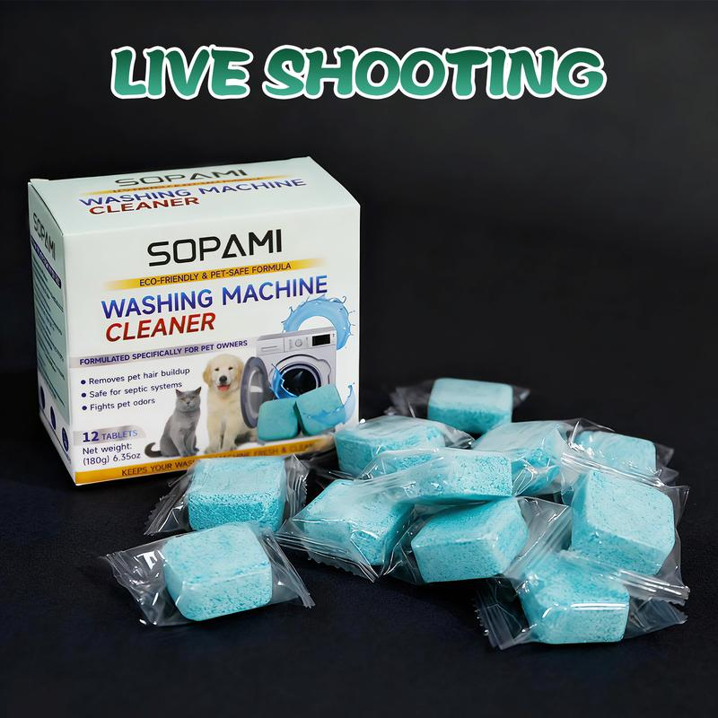 Deep-Clean Washing Machine Tablets