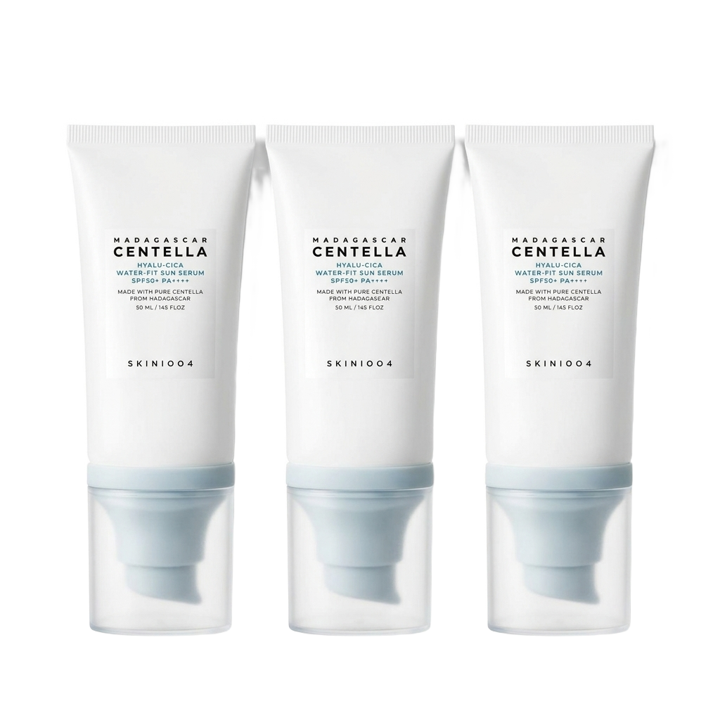 Korean Glow Sun Serum SPF 50 — 3 tubes bundle (Buy 2 Get 1 Free)