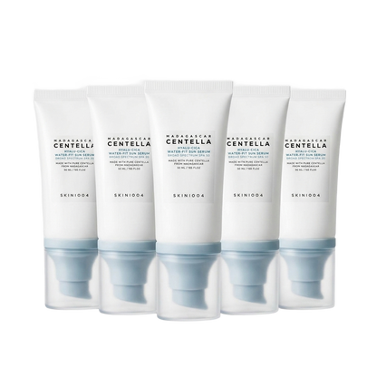 Korean Glow Sun Serum SPF 50 — 5 tubes bundle (Buy 3 Get 2 Free)