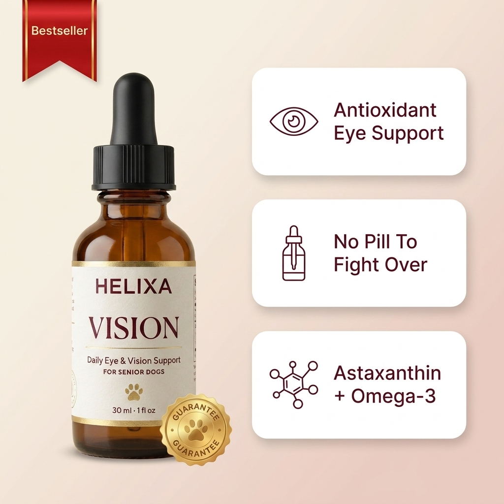 Helixa Vision - antioxidant eye support for senior dogs